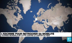 Octobre rose : l'escrime pour retrouver sa mobilité après un cancer du sein