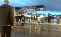 Le Vieux-Port de Marseille sous la pluie