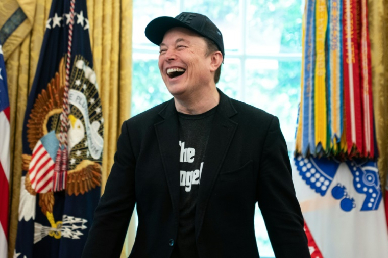 L'homme d'affaires Elon Musk, ex-conseiller du président américain Donald Trump, lors d'une conférence à la Maison Blanche, à Washington, aux Etats-Unis, le 30 mai 2025 ( AFP / Allison ROBBERT )