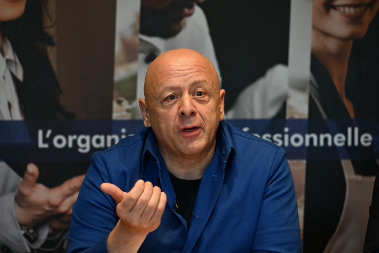 Thierry Marx, le 28 octobre 2022, à Paris ( AFP / EMMANUEL DUNAND )