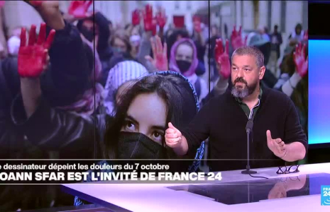 Joann Sfar, dessinateur : "Les juifs vivent un enfer en France"