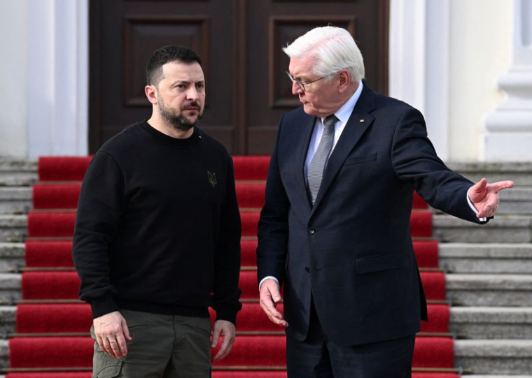 Steinmeier rencontre Zelensky à Berlin
