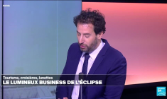 Tourisme, croisières, lunettes : le lumineux business de l'éclipse