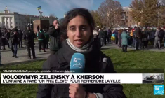 L'Ukraine a payé un "prix élevé" pour reprendre Kherson, dit Volodymyr Zelensky