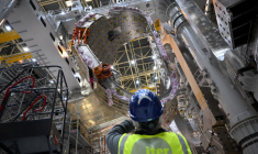 Le chantier Iter à Saint-Paul-les-Durance. ( AFP / NICOLAS TUCAT )