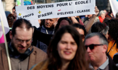 Journée de grève et de protestation des travailleurs du secteur public en France