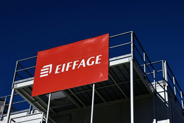 Photo d'archives du logo d'Eiffage à Paris