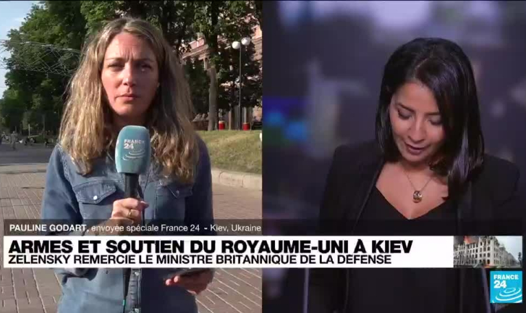 Ukraine: Volodymyr Zelensky salue l'engagement des "amis" britanniques