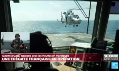 France 24 en mer Rouge à bord d'une frégate française en alerte