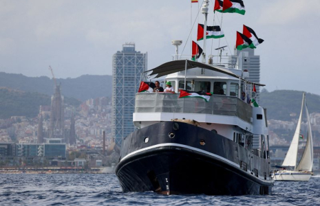 La flottille humanitaire, dont fait partie Greta Thunberg, part d'Espagne pour Gaza