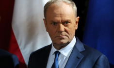 Le Premier ministre polonais Donald Tusk, le 20 avril 2026 à Gdansk  ( AFP / Ludovic MARIN )