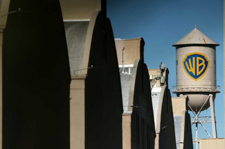 Les studios Warner Bros. près de Los Angeles le 5 décembre 2025 ( AFP / Patrick T. Fallon )