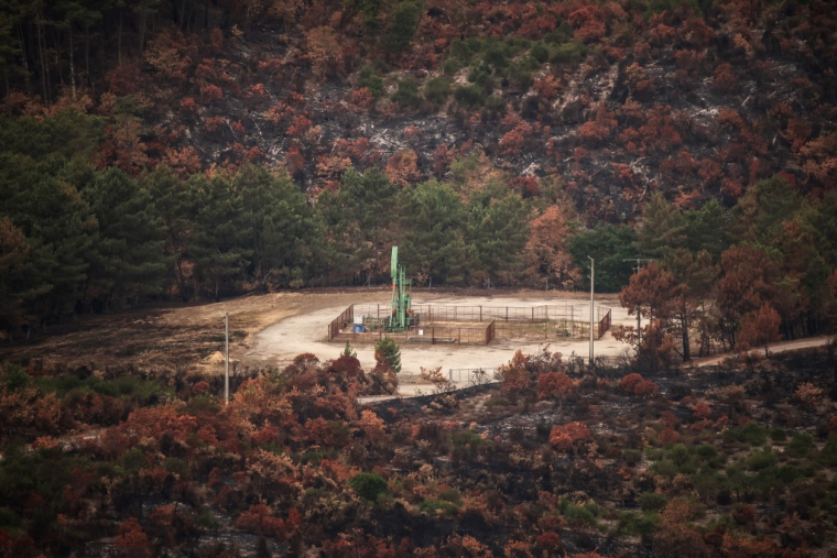 Un puits de pétrole, près de la Teste-de-Buch (illustration) ( AFP / THIBAUD MORITZ )