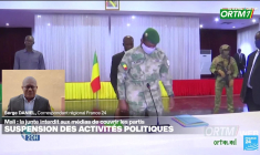 Mali : la junte interdit aux médias de couvrir les partis politiques