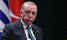 Recep Tayyip Erdogan à Ankara, en Turquie, le 11 février 2026. ( AFP / ADEM ALTAN )