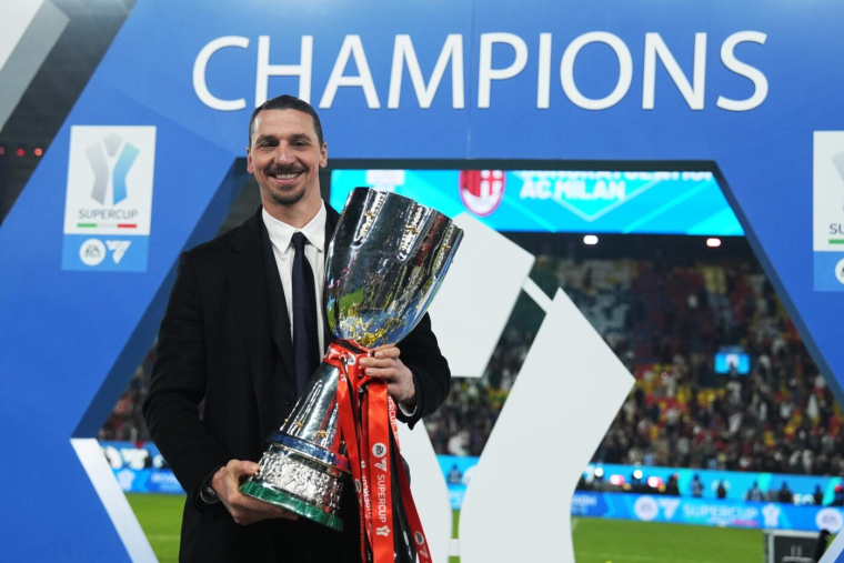 Ibrahimović : « Qui veut entrer dans l’histoire du Milan doit gagner ce genre de trophées »