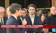 Gabriel Attal annonce mettre fin à la "hausse du gazole non routier agricole"