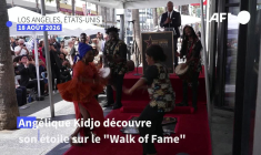 Angélique Kidjo, première chanteuse africaine "étoilée" sur le "Walk of Fame" d'Hollywood