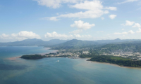 Un des îles de l'archipel de Mayotte, le 25 avril 2023 ( AFP / Patrick Meinhardt )