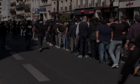 Défilé de militants d'ultradroite dans Paris