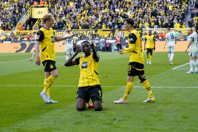 Dortmund colle une gifle à Wolfsbourg