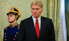 Dmitri Peskov à Moscou, en Russie, le 23 mai 2024. ( POOL / YURI KOCHETKOV )
