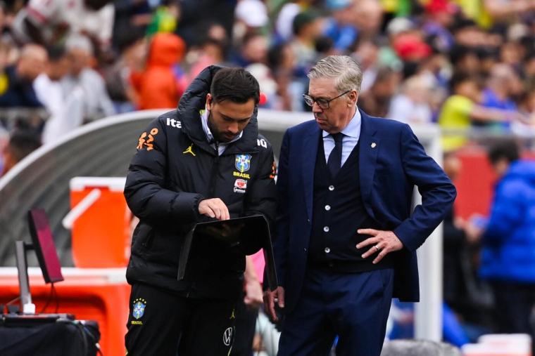 Malgré son arrivée au LOSC, Davide Ancelotti figure dans le staff du Brésil au Mondial