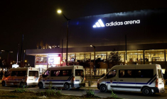 Basket: L'Adidas Arena brièvement bouclée pour un colis suspect