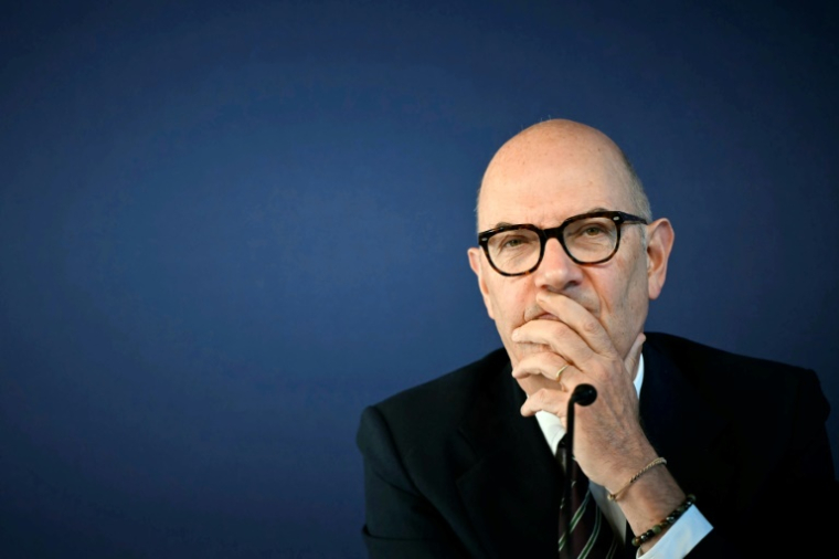 Le ministre de l'Économie, des Finances et de l'Industrie, Roland Lescure, le 11 septembre 2026 à Paris ( AFP / LOU BENOIST )