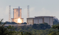 Le centre spatial de Kourou. ( AFP / JODY AMIET )