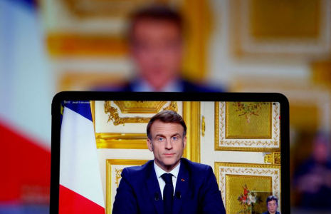 Le président français Emmanuel Macron