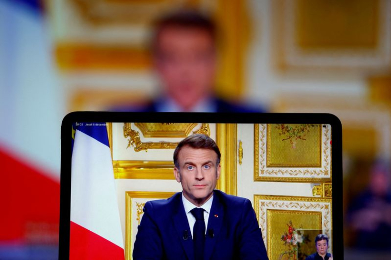 Le président français Emmanuel Macron
