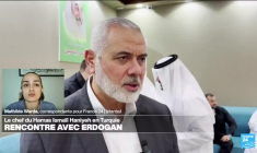 Le chef du Hamas, Ismaïl Haniyeh, rencontre le président turc Recep Tayyip Erdogan