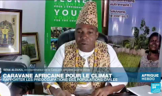 Une caravane africaine pour le climat pour sensibiliser les décideurs présents à la COP 27