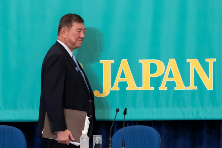 Le Premier ministre japonais Shigeru Ishiba , le 2 juillet 2025 à Tokyo ( POOL / Tomohiro Ohsumi )
