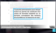 L'expansion des data centers: toujours plus d'eau, d'électricité et d'espace!