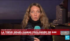 Trêve Israël-Hamas : deux otages israéliens remis à la Croix-Rouge