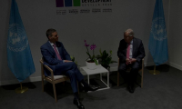 Le Secrétaire général des Nations Unies rencontre le PM espagnol Pedro Sanchez