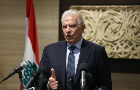 Le chef de la politique étrangère de l'Union européenne Borrell en visite à Beyrouth