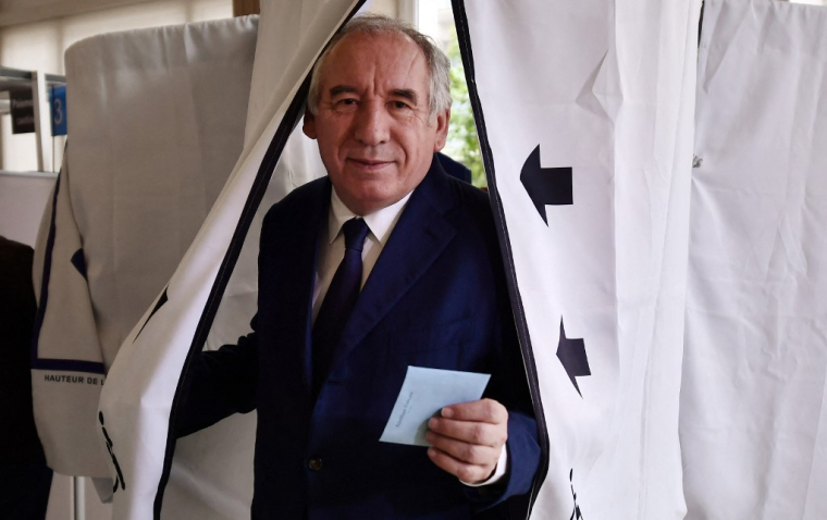 François Bayrou à Pau, le 7 juillet 2024. ( AFP / GAIZKA IROZ )