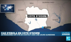 Ebola : 49 cas contacts isolés en Côte d'Ivoire