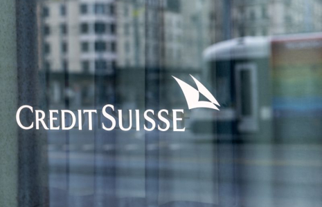 Une agence de la banque Credit Suisse, à Genève