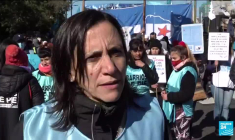 Argentine: Des milliers de manifestants dans la rue pour réclamer l'instauration d'un "revenu universel"