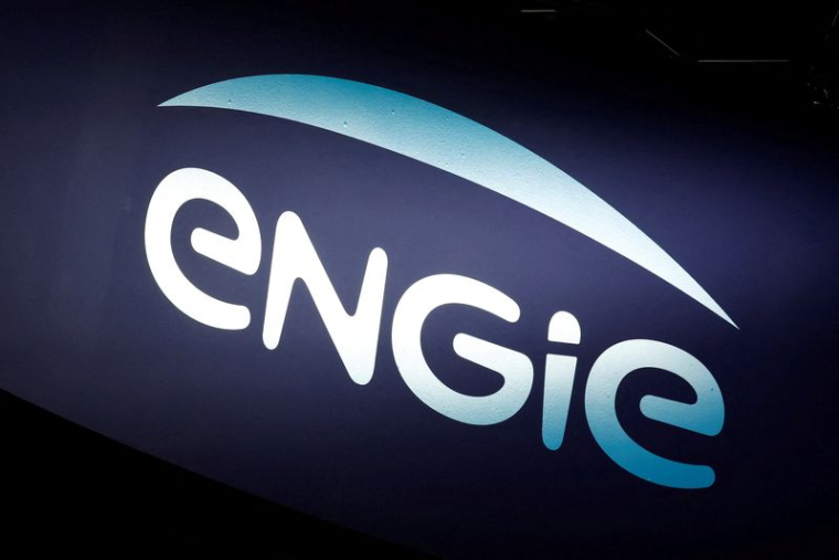 Le logo d'Engie à Paris