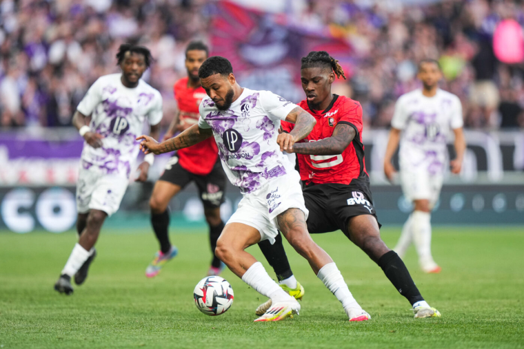 Toulouse s'impose contre Rennes dans un match pour du beurre