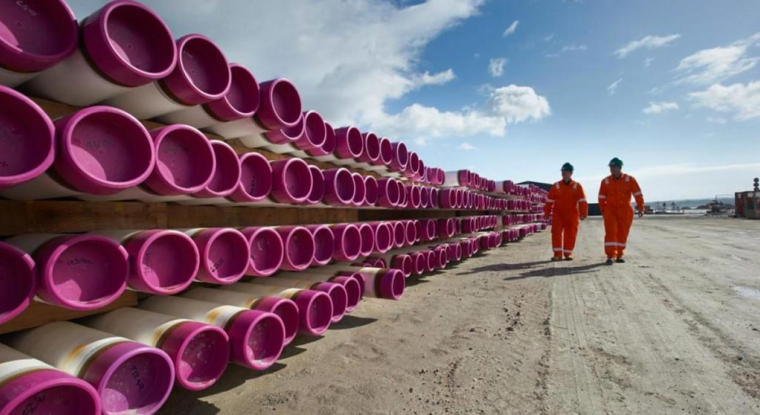 Tuyaux Vallourec à destination de l'industrie pétrolière. (© Vallourec)