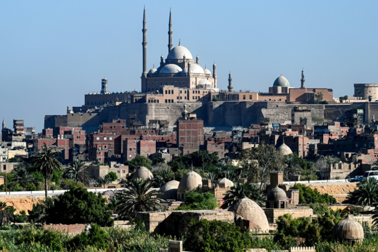La mosquée de Mohamed Ali dans la citadelle du Caire, le 6 octobre 2025 ( AFP / Khaled DESOUKI  )