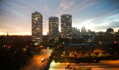 Le centre-ville de Philadelphie, aux Etats-Unis