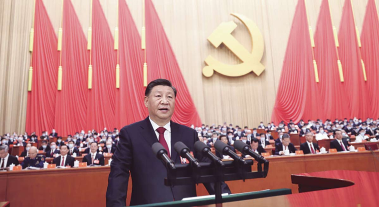 Le congrès du Parti communiste chinois a conforté le pouvoir de XI Jinping à la tête du pays. Mais les problèmes économiques ont été esquivés. (© Govcn)
