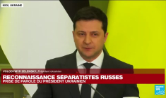 En direct : le président Zelensky s'exprime et appelle au soutien de l'Occident